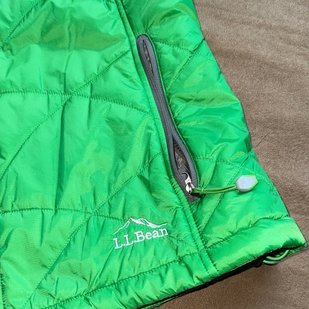 L.L. Bean Vibrant Green Quilted Vest